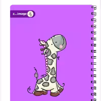 دفتر نقاشی 50 برگ زیماژ کد 23232Zimage

