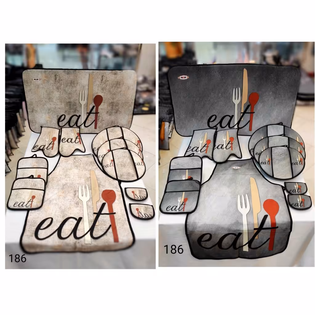 پیشبند 11 پارچه طرح ترک  در طرح های مختلف