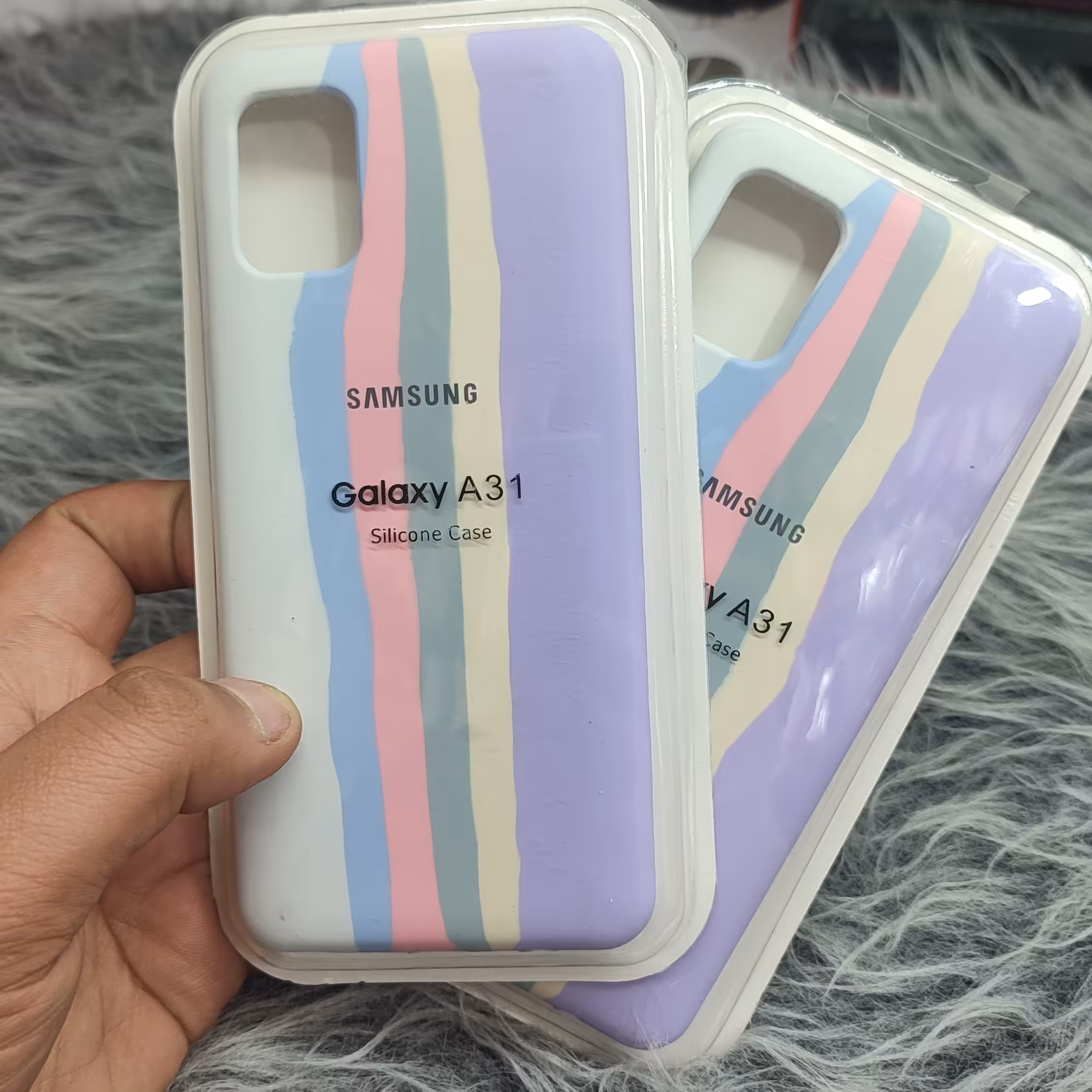 سیلیکونی آبرنگی SAMSUNG A31  چهار