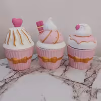 بانکه کاپ کیکی سه عدد