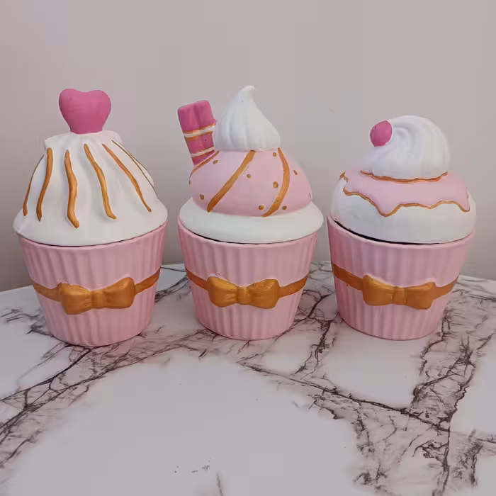 بانکه کاپ کیکی سه عدد