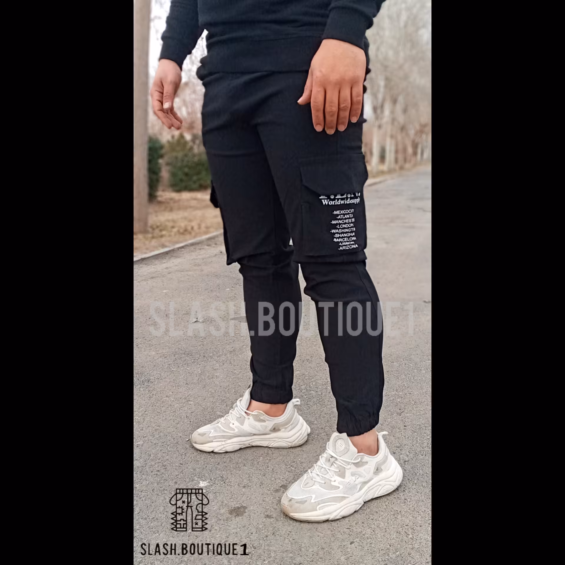 شلوار اسلش مردانه پسرانه پارچه بنگال درجه1  دوخت تمیز