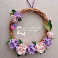 حلقه گل _ آویزدر _ پشت دری  _