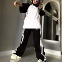 ست تیشرت شلوار تبسم