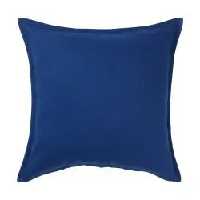 کاور کوسن ایکیا  مدل GURLI                     سایز 50×50 سانتی متر   آبی تیره