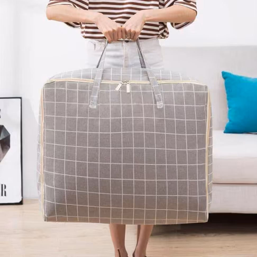 بگ پتو  بسیار باکیفیت ضدحشره ضد رطوبت ضد گردو غبار  زیپ های روان دوطرفه سایز بزرگ 