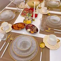 سرویس 33 پارچه سولو لب طلا