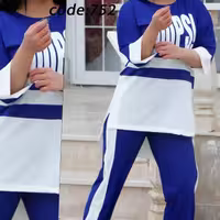 تونیک شلوار اوپس ساده