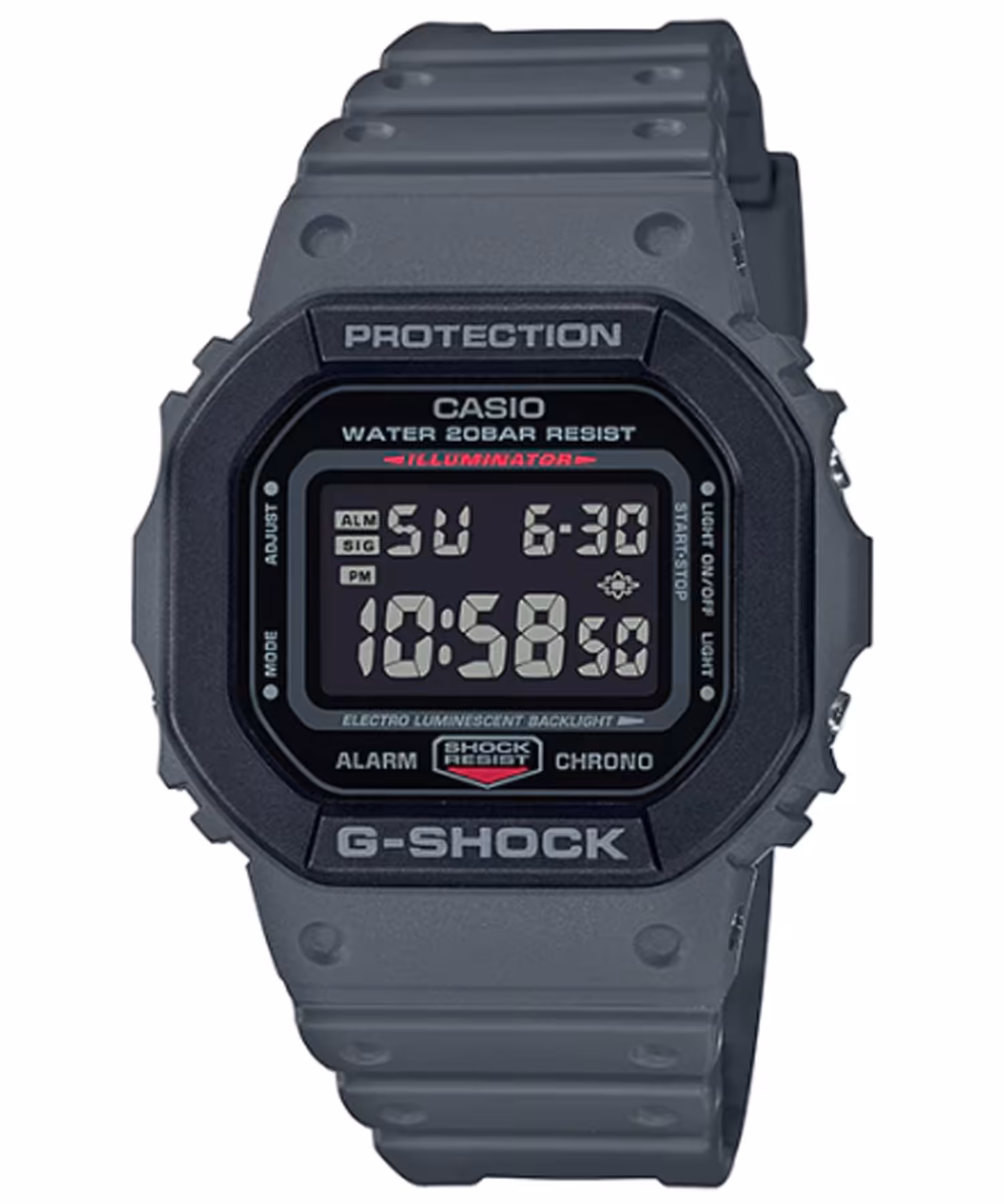 ساعت مچی مردانه کاسیو، زیرمجموعه G-Shock، کد DW-5610SU-8DR