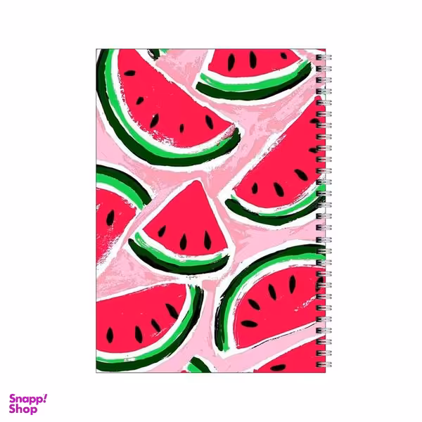 دفتر مشق 80 برگ بامبیلیپ طرح هندونه ای کد 3995360