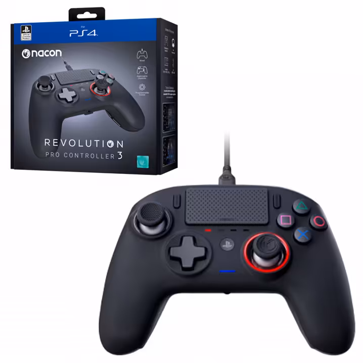کنترلر مشکی Nacon Revolution PRO Controller 3 Black
