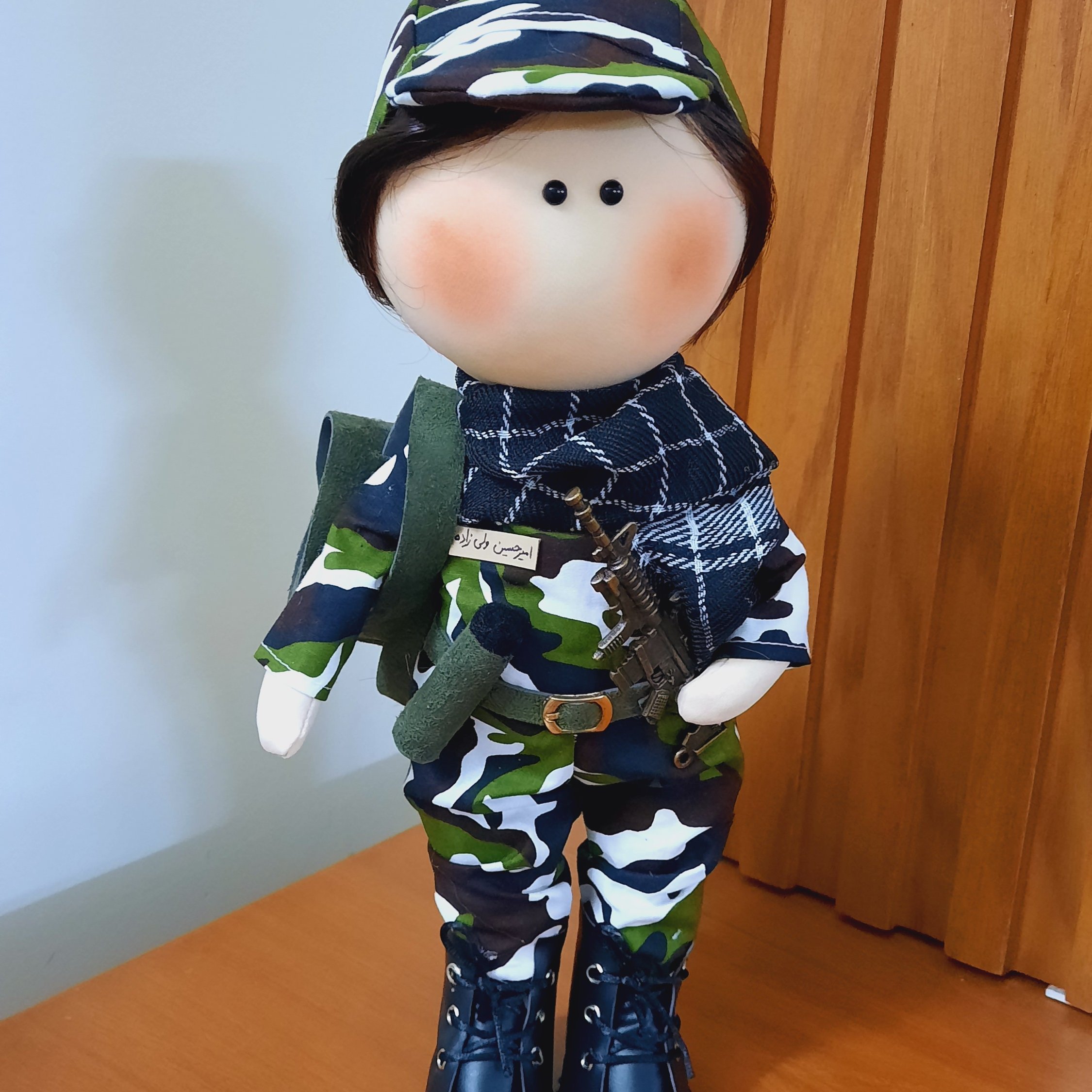 عروسک روسی طرح سرباز ارتفاع 32 سانتی