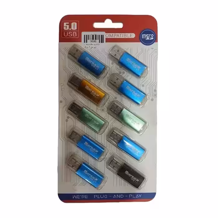 کارت خوان میکرو بسته 10 عددی کد 3