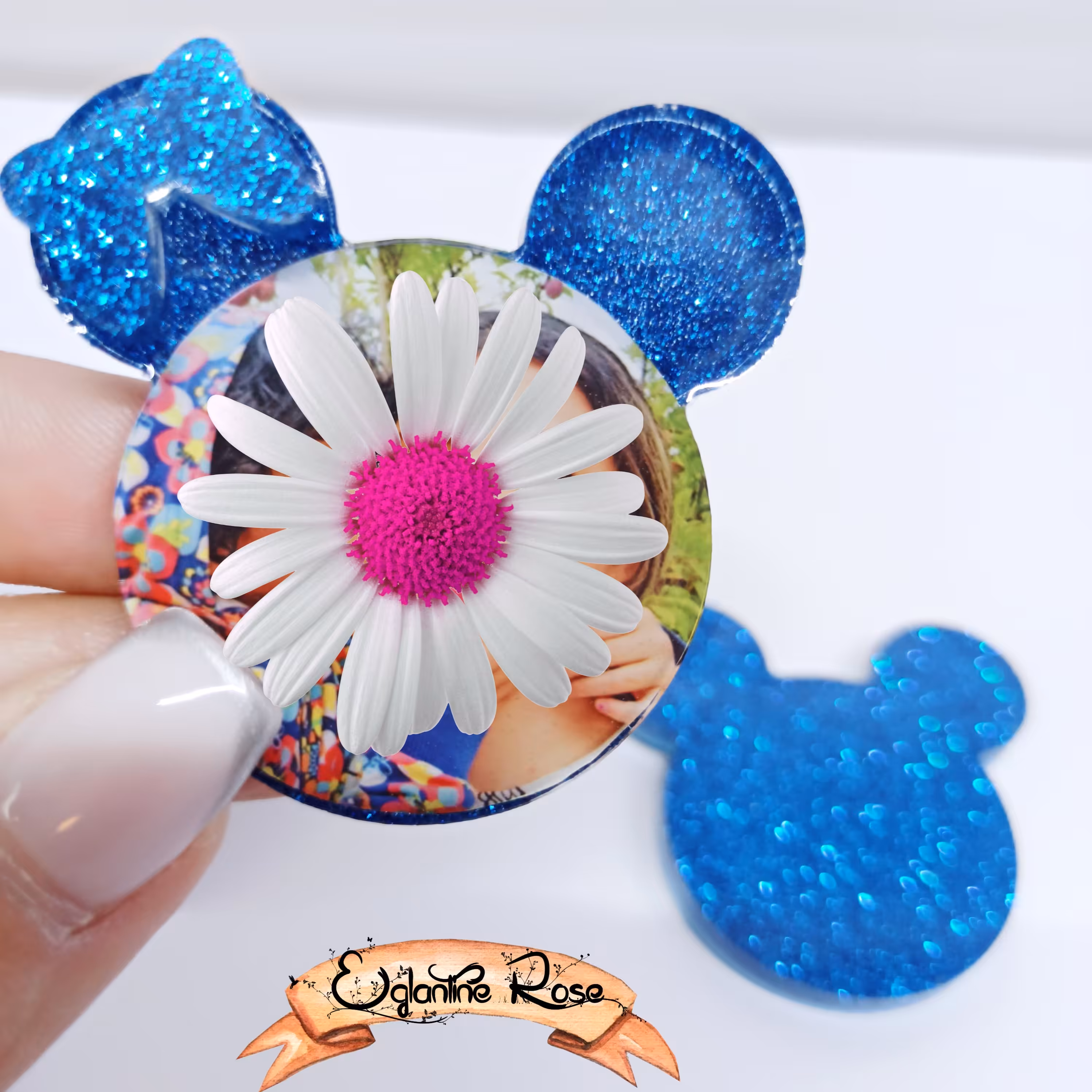 پیکسل/مگنت یخچال/آویز جا کلیدی... طرح میکی موس.. فانتزی