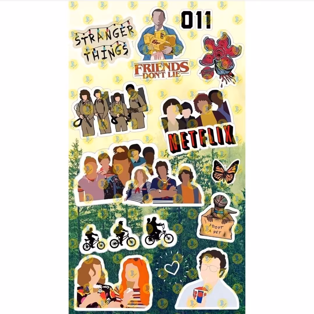 مگا پک سه عددی stranger things
