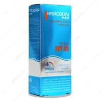 کرم ضد آفتاب آقایان هیدرودرم SPF35  فاقد چربی حجم 50 میلی لیتر