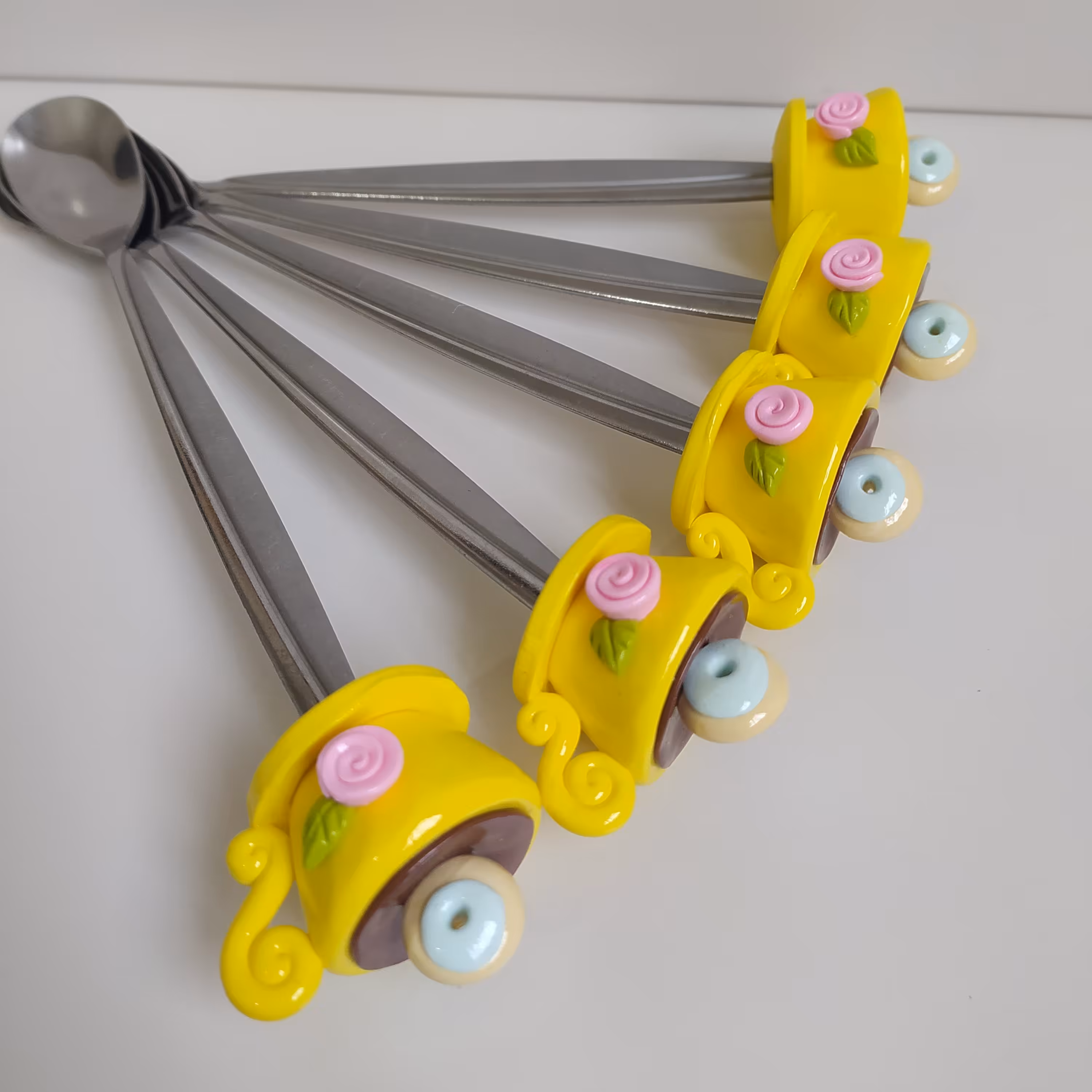 قاشق مرباخوری قاشق بستنی خوری طرح فنجون یک عددی