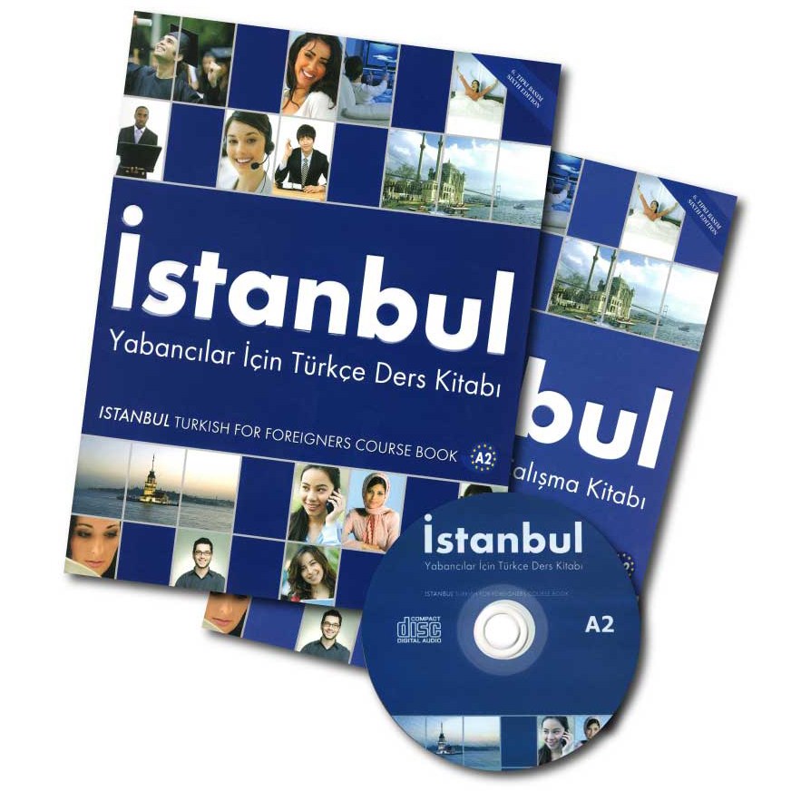 کتاب آموزش زبان ترکی  Istanbul A2  به همراه CD رحلی