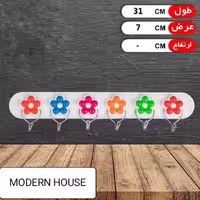 قلاب خط کش آویز  6 تایی در خانه مدرن       