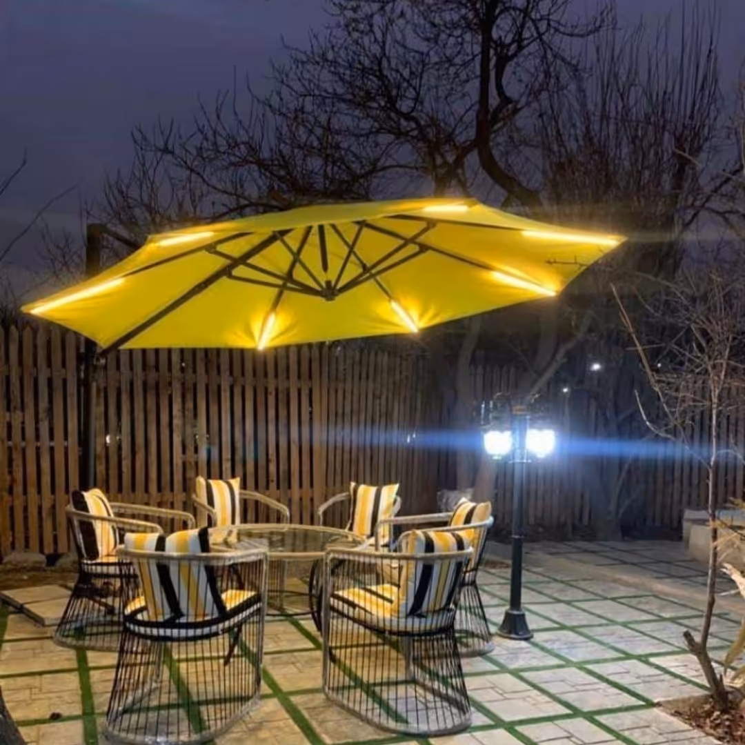 مبلمان مناسب باغ تراس و روف و حیاط  با تشکچه های مبلی 