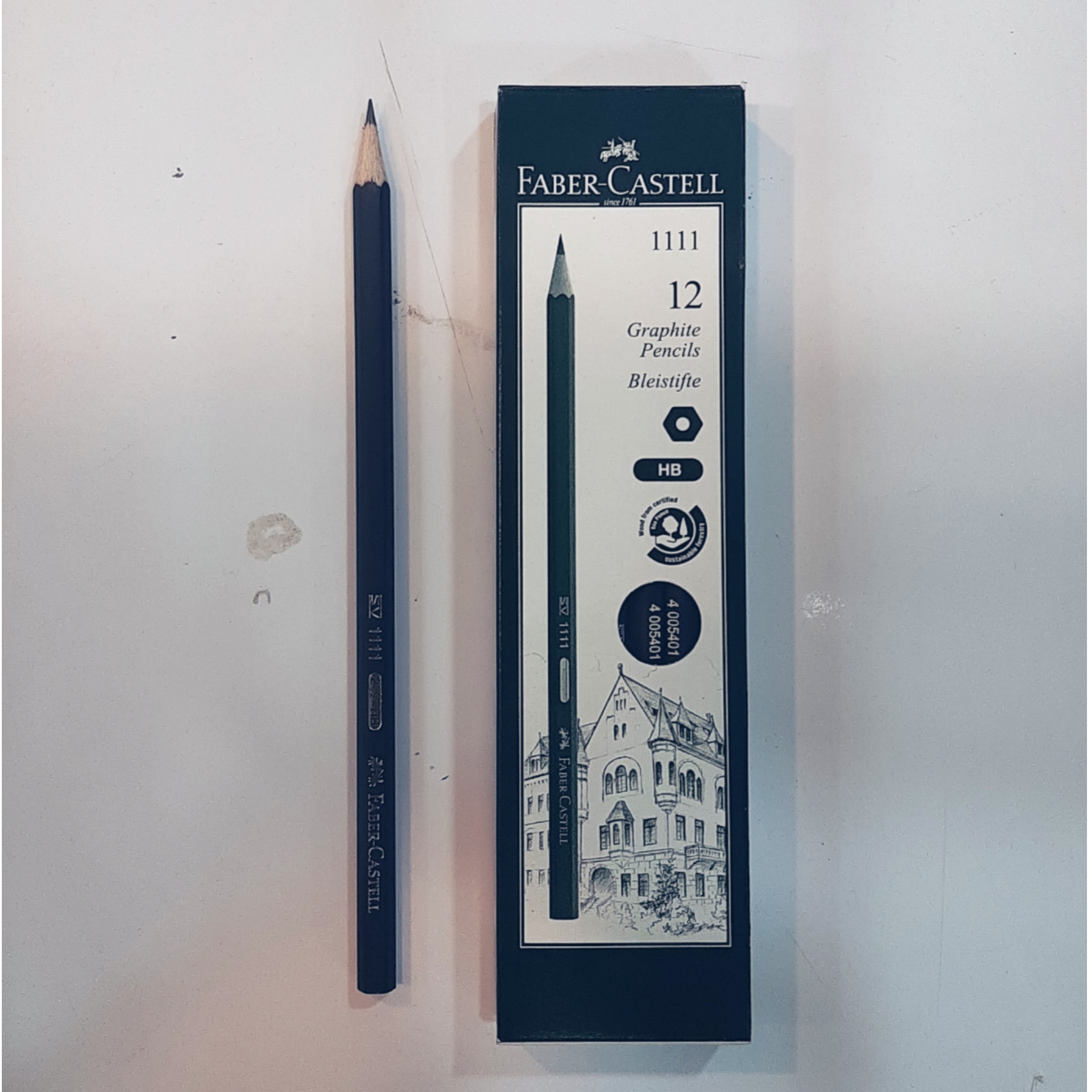 مدادمشکی فابرکاستل faber castell کیفیت عالی درجه یک مداد بادوام مقاومت بالا