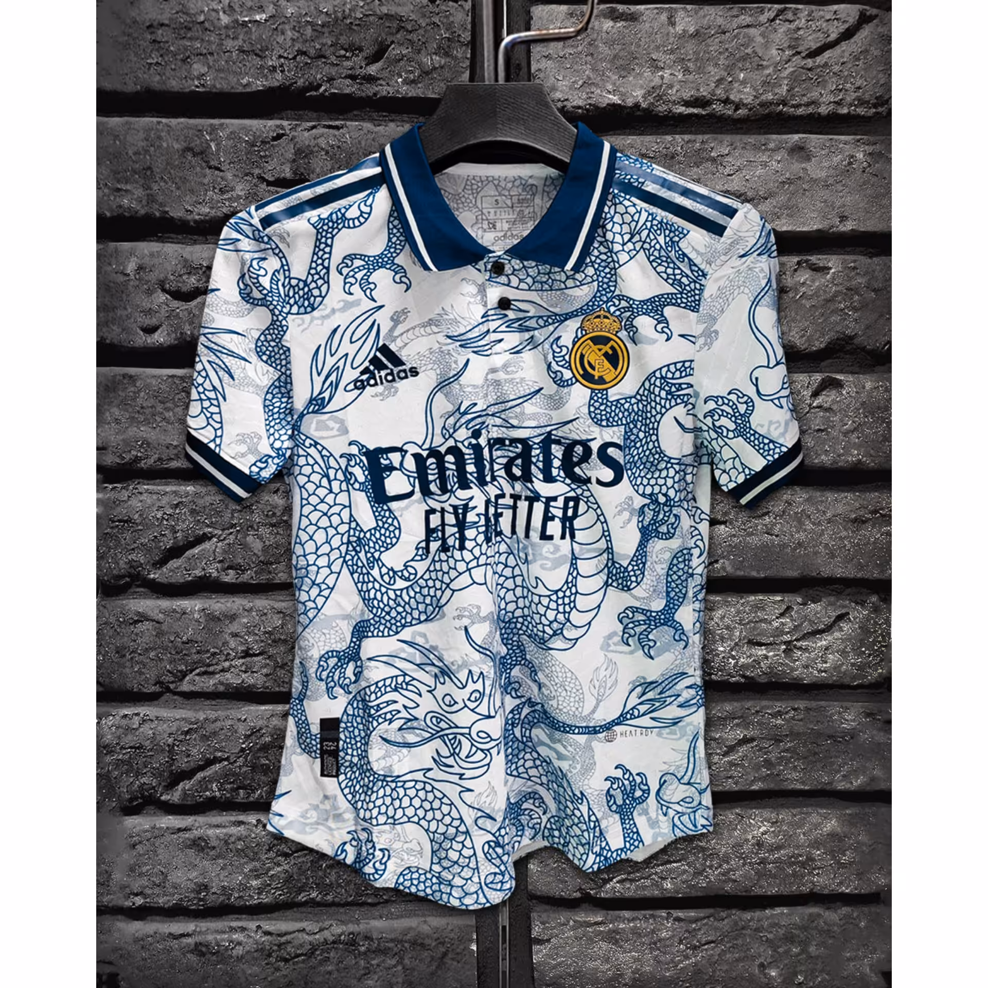 تیشرت دراگون سفید رئال مادرید 24-23 ورژن پلیری
