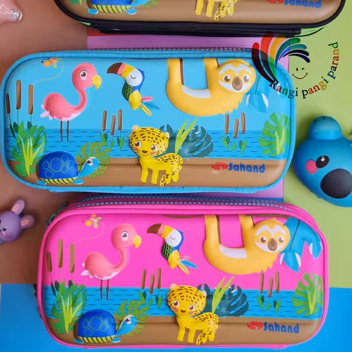 جامدادی سه بعدی طرح حیوانات