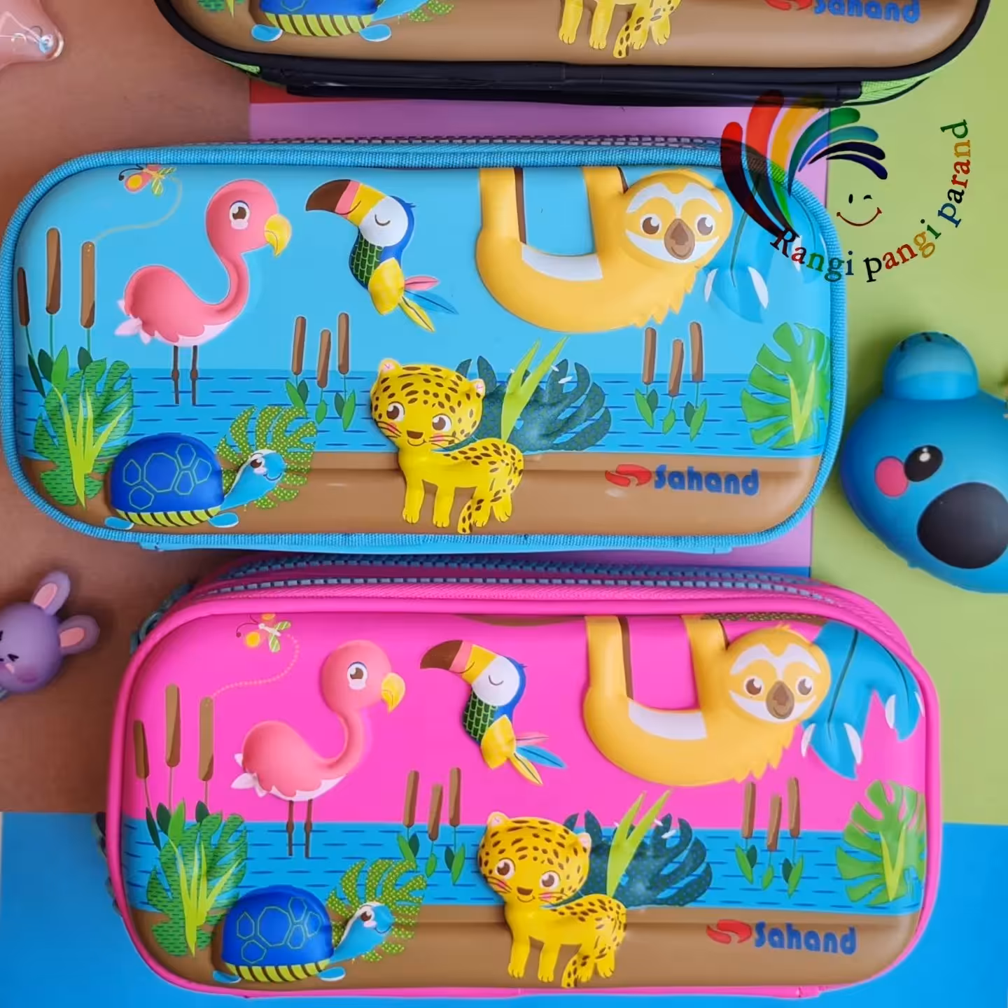 جامدادی سه بعدی طرح حیوانات