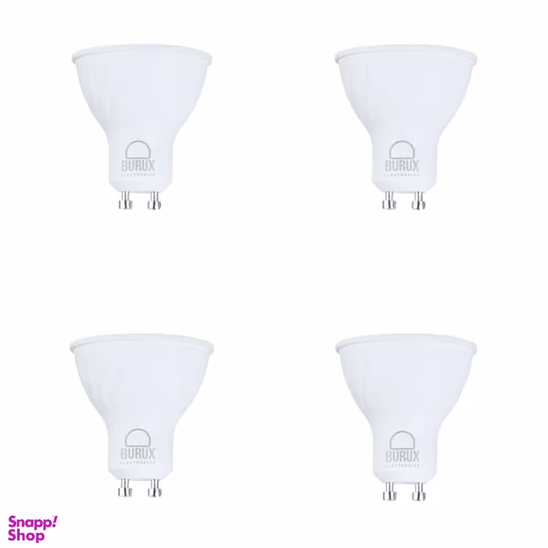 لامپ ال ای دی 7 وات بروکس مدل 3062 پایه GU10 بسته 4 عددی