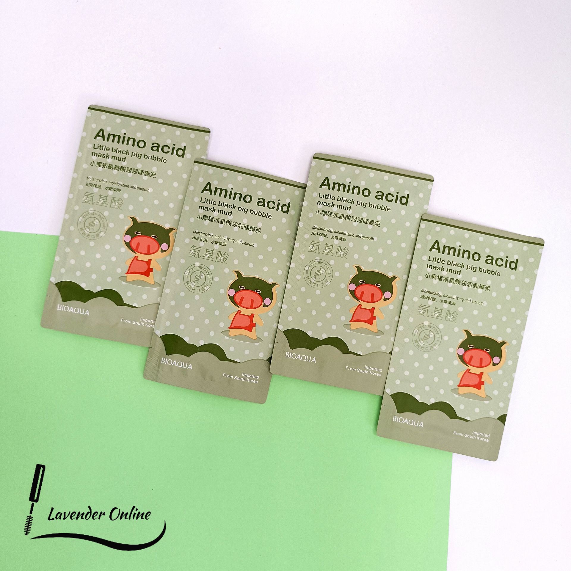 ماسک ساشه ای حبابی