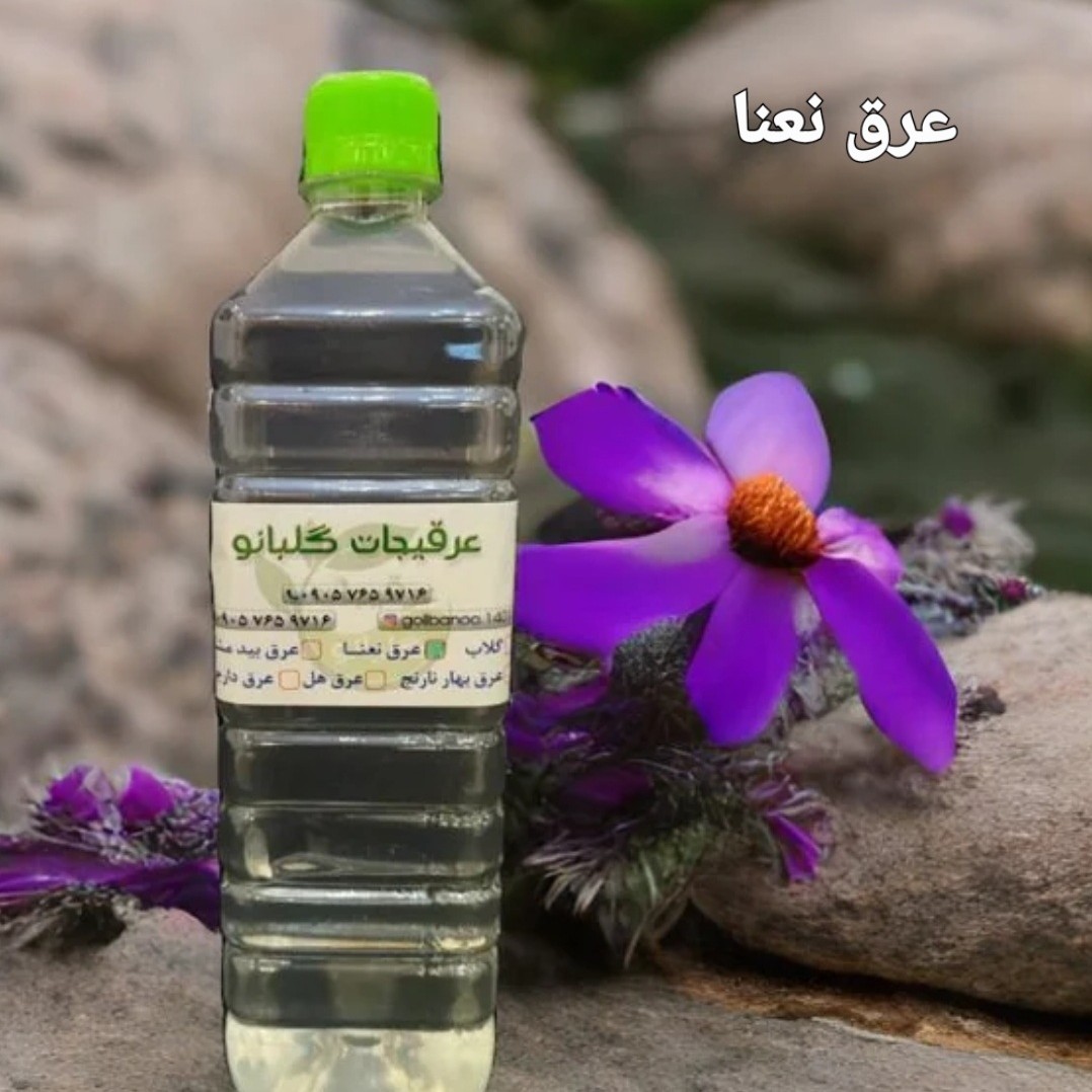 پس کرایه .عرق نعنا . یک لیتر . عرقیجات گل بانو