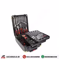 ست جعبه ابزار 186 پارچه چرخدار مسترتولز