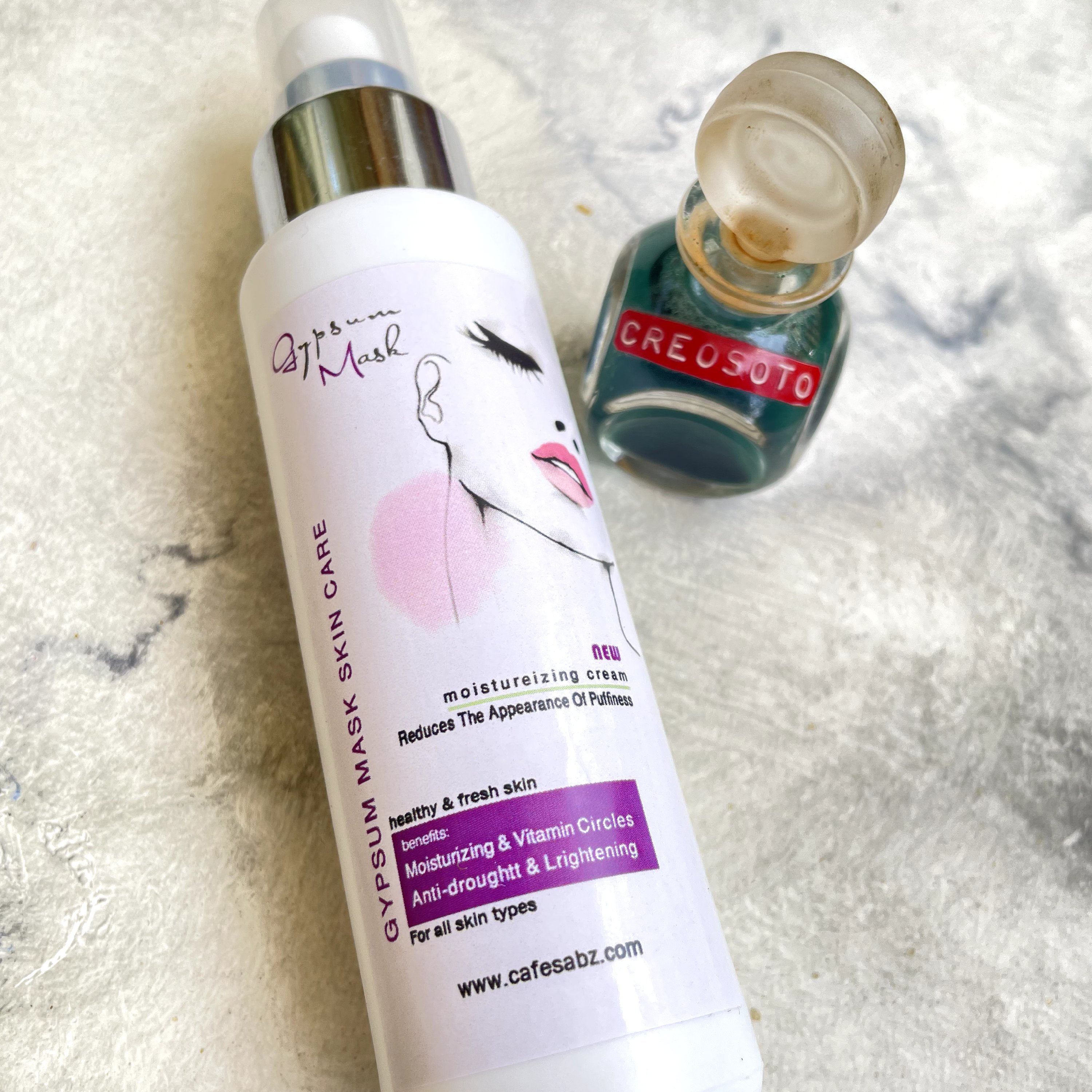 ماسک گچی حاوی جلبک دریایی