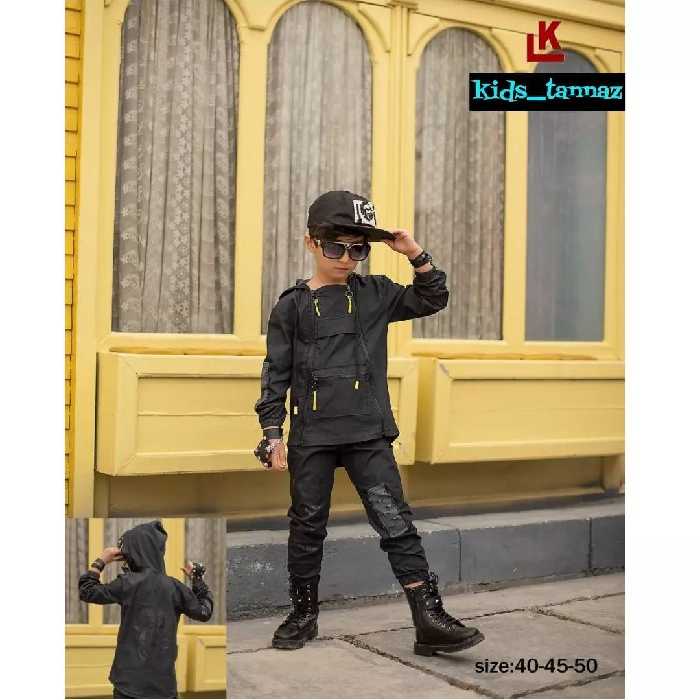 دو تیکه اسپورت شلوار و سویشرت بچگانه