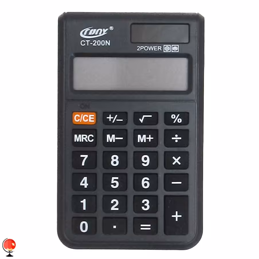 ماشین حساب جیبی رونی مدل Rony CT-200N