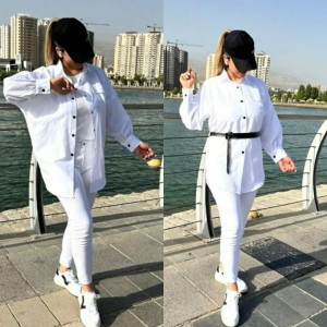 مانتو زنانه داکرون مدل نیلا