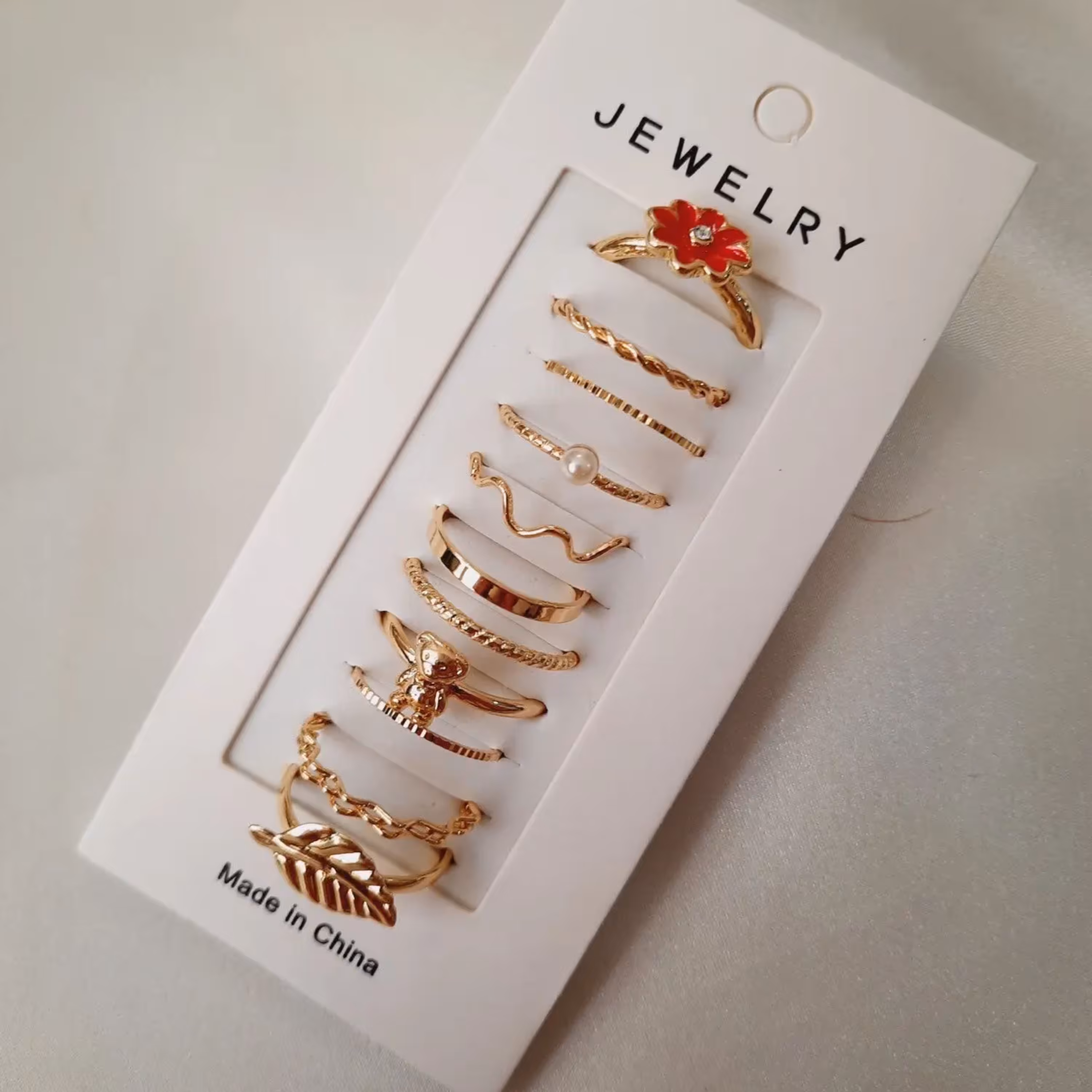 پک انگشتر گل بهار