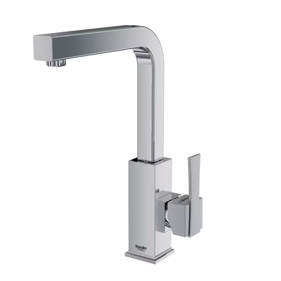 شیر آشپزخانه شودر مدل ایمپرو کروم مات - استیل مات