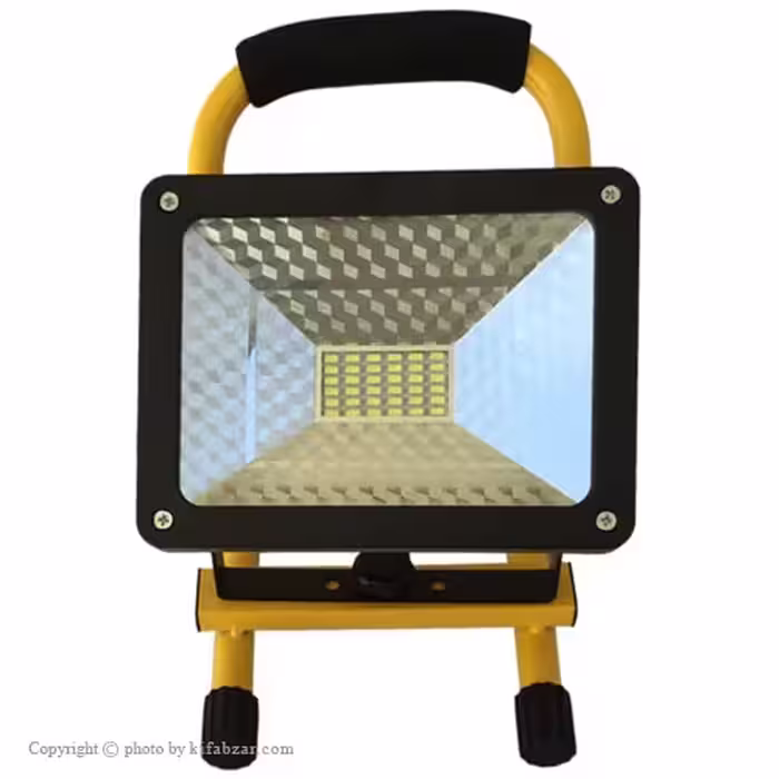پروژکتور شارژی 30 وات مدل LED FLOOD Light سه حالته
