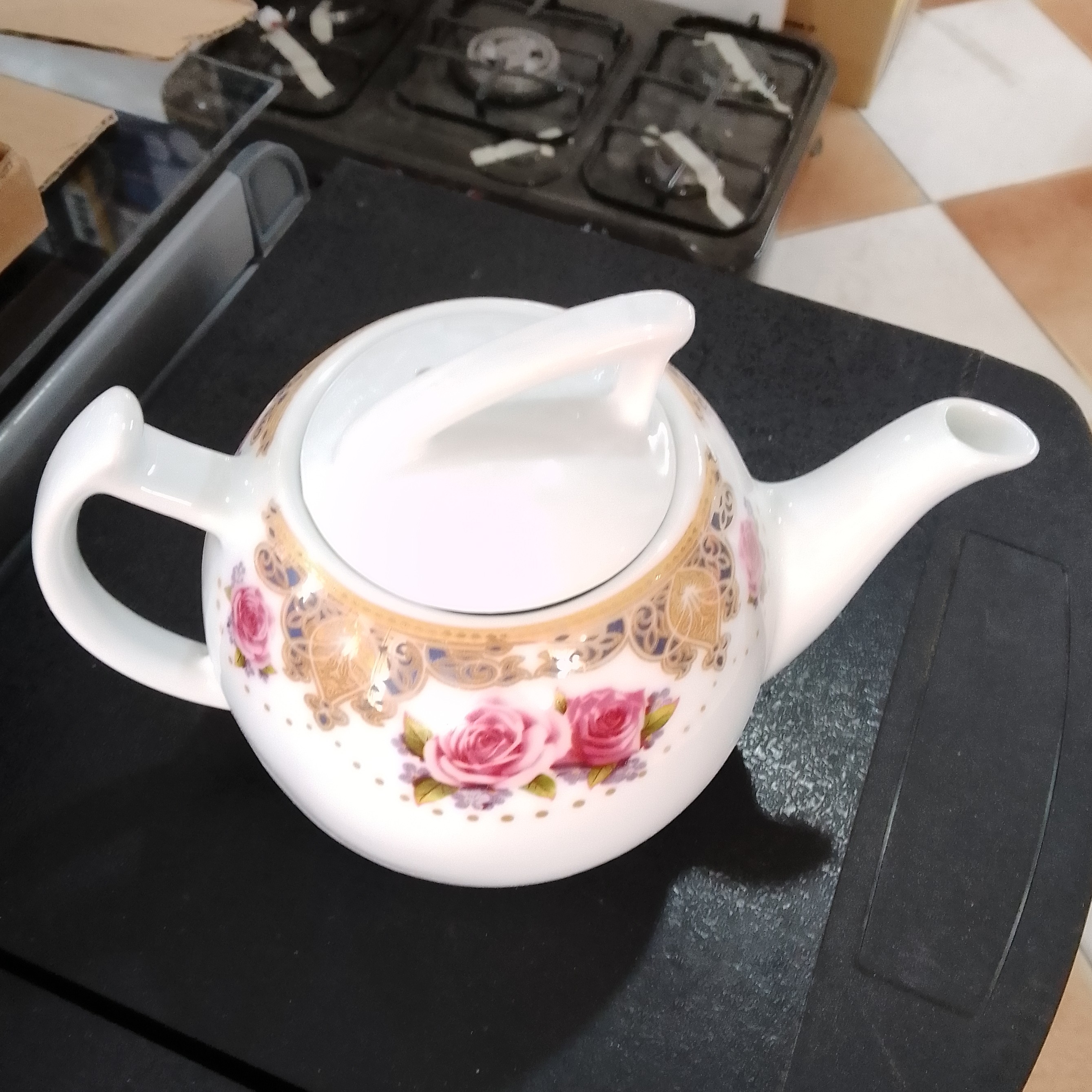 قوری چینی نگین کوچک