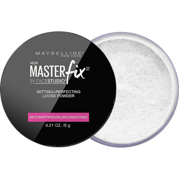 پودر بیک یا فیکس میبلین Maybelline  بدون رنگ مستر فیکس Master Fix
