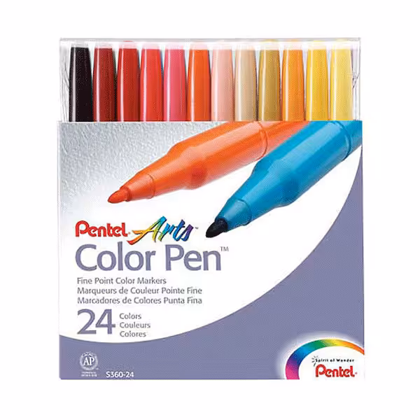 ماژیک پنتل 24 رنگ