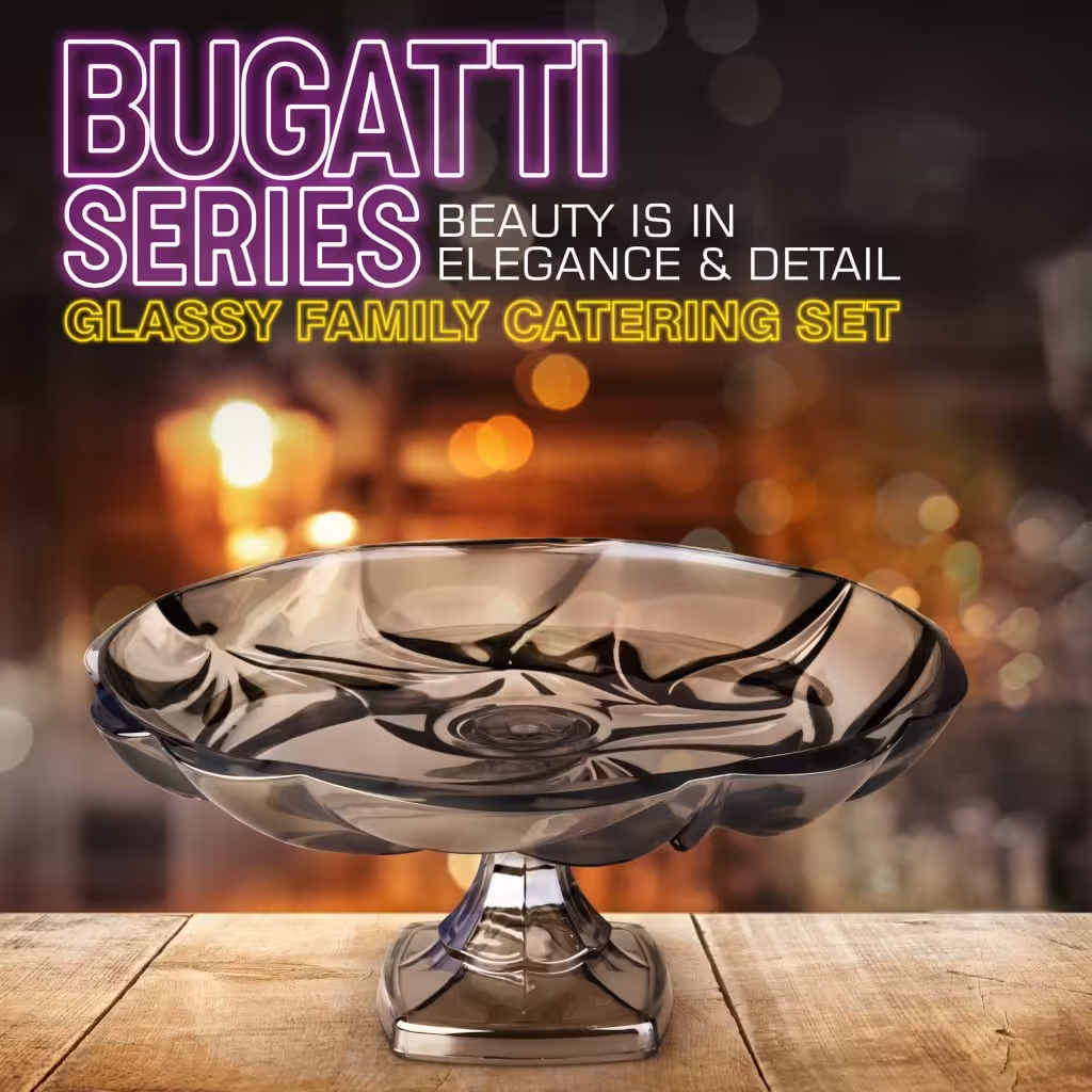 شیرینی خوری پایه دار بوگاتی شامپاینی(پس کرایه)