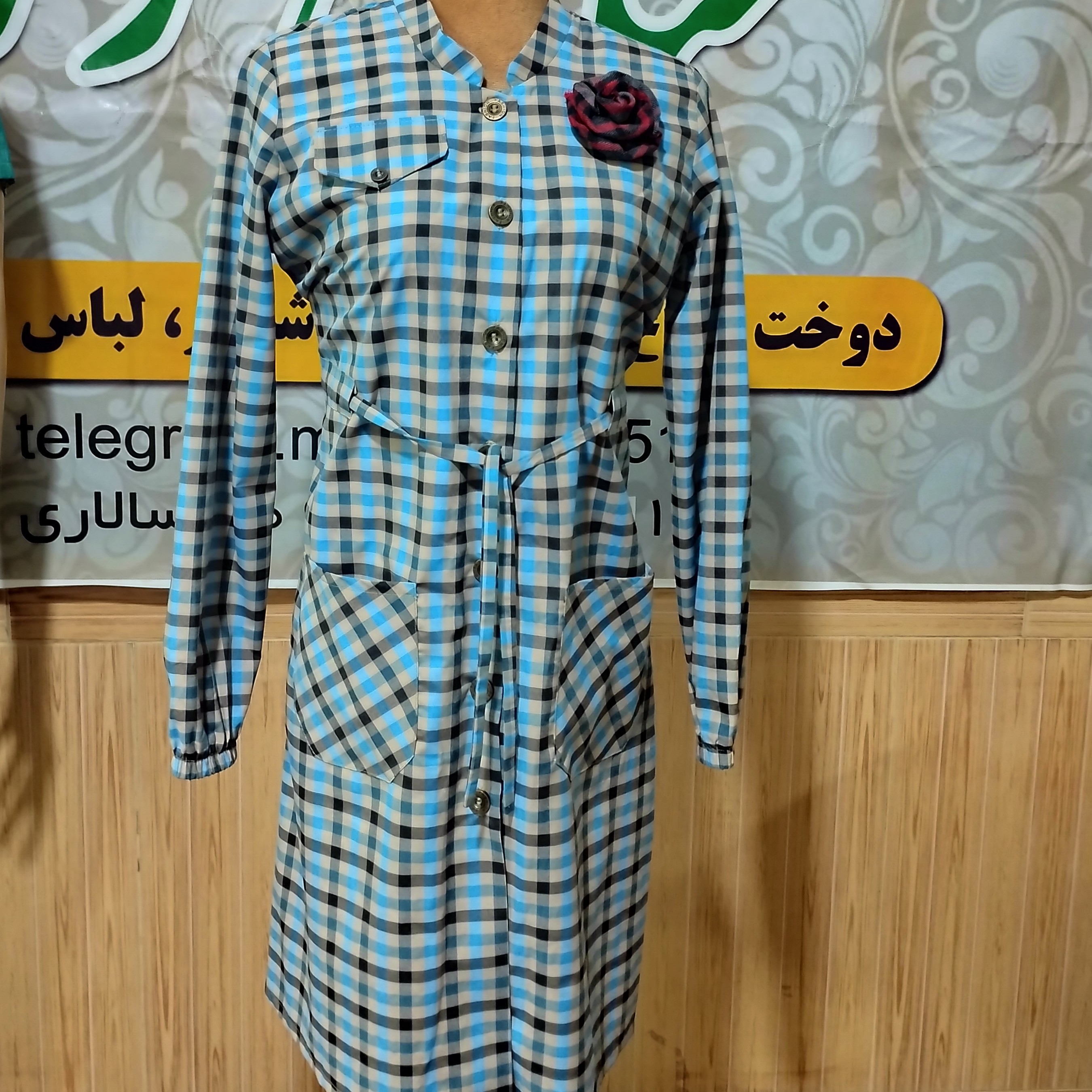 مانتو چارخانه شیک سایز 50