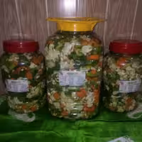 ترشی گل کلم خانگی