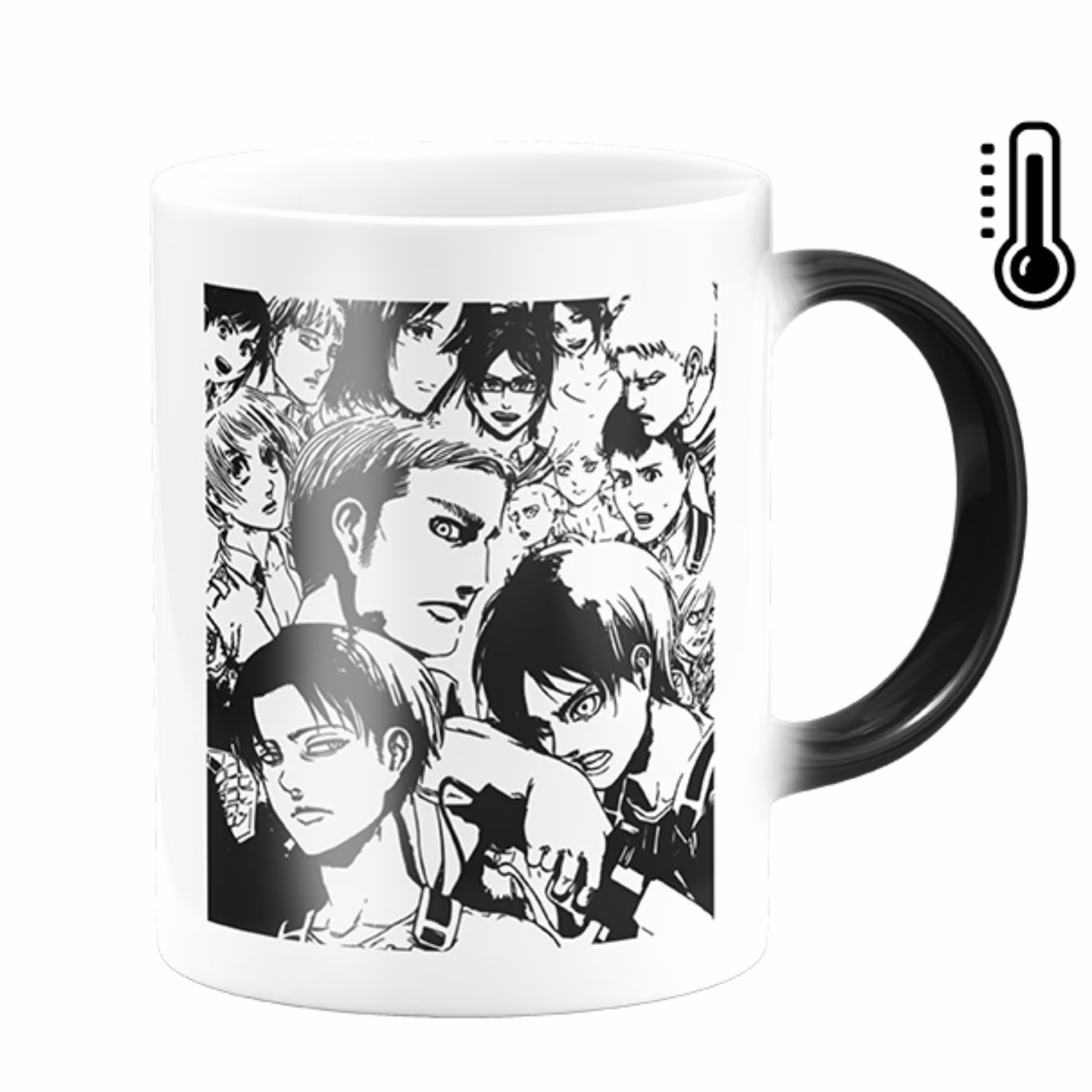 ماگ حرارتی انیمه اتک ان تایتان کد 011