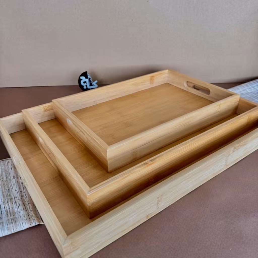 سینی پذیرایی مدل بامبو