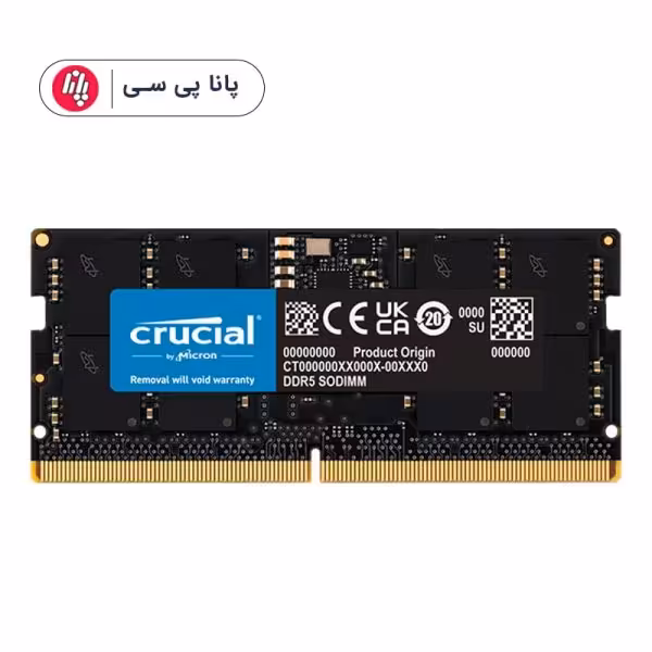 حافظه رم لپ تاپ کروشیال مدل Crucial 8GB DDR5 4800Mhz