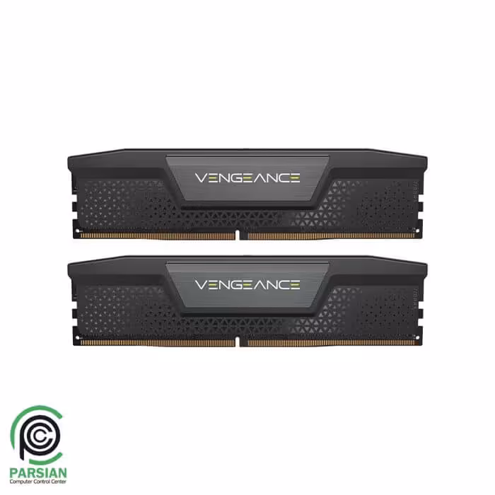 رم دسکتاپ کورسیر RAM CORSAIR DDR5 32GB (2x16GB) 5200MHz VENGEANCE