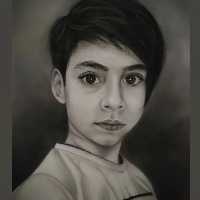 طراحی چهره پرتره سایز50در70